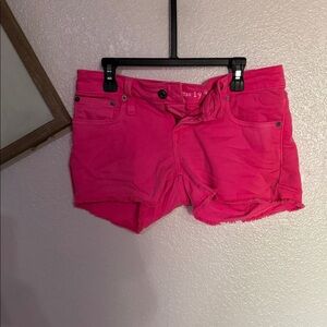 Big Star Hot Pink Jean Shorts